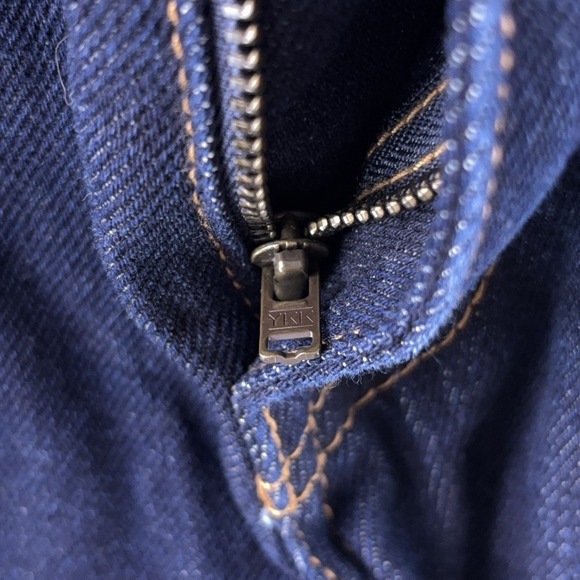 Peter Manning New York Standard Fit Jeans Mens Size 36x28 Dark Blue Stretch - Picture 5 of 10